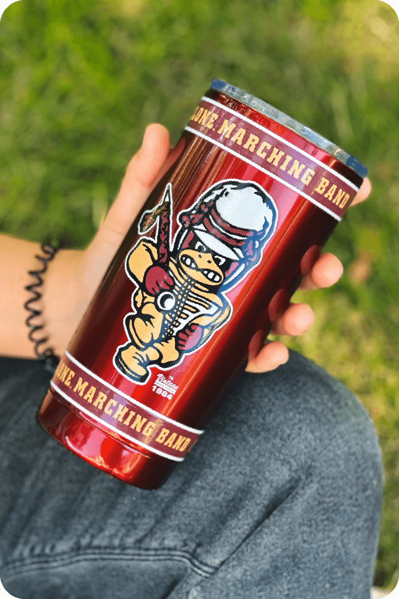 Vintage Marching Band Cy Travel Tumbler (20oz.)